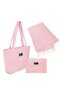 Peshtemal Beach Bag Towel Makeup Bag Tool Set