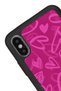 iPhone XS Max Matte Black Compatible Case Soft Silicone, Protector, Shock Absorbing Cover - 5