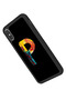 iPhone XS Max Matte Black Compatible Case Soft Silicone, Protective, Shock Absorbing Cover - 3