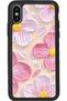حافظة متوافقة مع هاتف iPhone XS Max باللون الأسود غير اللامع من السيليكون الناعم، وغطاء واقٍ وممتص للصدمات