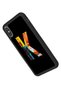 iPhone XS Max Compatible Matte Black Compatible Case Soft Silicone, Protective, Shock Absorbing Cover - 3