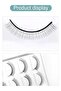 8mm 0.10mm C Wholesale Low Price Lash Mannequin Head Practice Kit with 5 Pairs Pratice Strip Lashes - 8