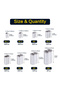 Combination-315pcs 315-Pieces 8 Sizes Aluminum Crimping Loop Sleeve Double Barrel Ferrule for Wire R - 3