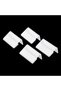 25 Pcs Sign Transparent Acrylic Display Holder Price Card Tag Label Set Counter-Top Stand 20*40mm... - 2