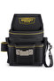 black Electrician Tool Waist Bag - Durable, Portable, Multifunctional, Made of Textile Materials, No - 8