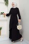 Hijab Double Suit Black 4743 - 3