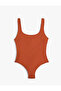 Basic Swimsuit U-Neck Strap Covered - 6