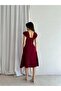 Pearl Detail Midi Dress - 3