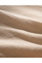 Marla muslin king size 100% cotton elastic duvet cover set - beige - 8