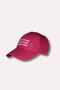 Make Your Own Money Burgundy Canvas Cap Hat - 3