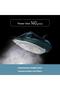 Steam Iron Powerful 2400W Performance,Ceramic soleplate,Anti-Calc System Dark Green - 4
