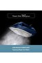 Steam Iron Powerful 2600W Performance,Ceramic soleplate,Anti-Calc System - Navy Blue - 4
