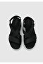 Women's Black Nappa Ella Sandals - 5