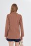 Women's Dark Mink Single Button Jacket Arm-20K 001020 - 6