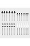 24-Piece Flatware Cutlery Set Service for 6 People, Elegant & Durable Design, Sliver. - 4