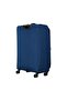 Beaumont Lite Medium Softside Expandable 80cm Check-In Luggage Trolley Blue - 6