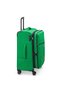 Color Block Softside 69cm 4 Double Wheel Expandable Check-In Luggage Trolley Green - 7