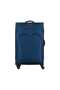 Beaumont Lite Medium Softside Expandable 80cm Check-In Luggage Trolley Blue - 2