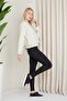 Women's Double Color Zippered Sports Jacket - 5