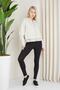 Women's Double Color Zippered Sports Jacket - 3
