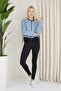 Women's Double Color Zippered Sports Jacket - 4