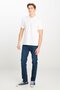 100% Cotton Regular Fit Regular Cut Off-White Polo Neck T-Shirt - 3