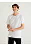 Crew Neck White Men's T-Shirt 123P3Je1J19A5