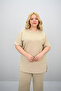 Women's Large Size Modal Fabric Short Sleeve Loose Wide Leg Tracksuit Set 8184-25 - 6