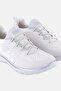 Women Fast Attraction Brand Logo Slip On Training Shoes, White - 3