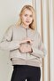 Women's Double Color Zippered Sports Jacket - 4