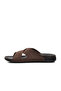 80-959 Brown Men's Comfortable Lightweight Summer Slippers Home Slippers - 3