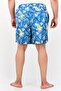 Men Inseam Allover Print Swim Shorts, Multicolor - 3