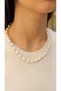 Gold Topcuk Detailed Sea Shell Necklace - 3
