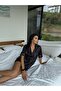 Silk Satin Pajamas Set with Shorts-M - 7
