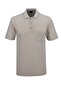 Men's Plus Size Polo Neck Pocket Classic Fit Cream T-Shirt - 5113Bat - 2