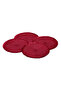 4 Pieces Place Setting, Red - 2