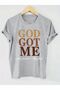 Inspirational Letter Print T-Shirt - Soft Crew Neck Short Sleeve Top for Women