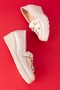 Women's Genuine Leather Wedge Heel Comfortable Stylish Mom Shoes Ell.6821 - 4
