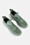 Women Lace Up Training Shoes, Sage Green - 4