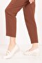 Women's Genuine Leather Wedge Heel Comfortable Stylish Mom Shoes Ell.6821 - 8