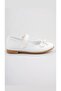 White Bow Patent Leather Girl's Ballerina Ballet - 2