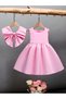 girls dress with collar detail