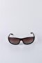 Brown Uv400 Protection Sportsman Biker Sunglasses G25Sm1005R03 - 3