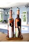 African Women's Themed Handmade 750 ml Olive Oil Liquid Bottle Oil Pot Oil Bottle Set of 2