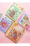 Capybara Notepad with Watercolor Sequins, Keychain and Stickers (7.5X7.5 cm) - Sweet - 5