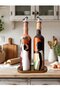 African Women's Themed Handmade 750 ml Olive Oil Liquid Bottle Oil Pot Oil Bottle Set of 2 - 8