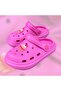 Girl Child Pink Soft Sole Light Closed Front Beach Pool Casual Slippers - 3