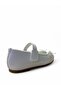 822 Orthopedic Girl's Preschool White Ballerinas - 4
