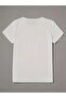 Women's Black and White V-Neck T-Shirt Printed Leopard Oversize Casual - 4