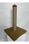 Plush Woven Soft Single Cat Scratching Board 42 cm 100% Natural Jute Rope - 4